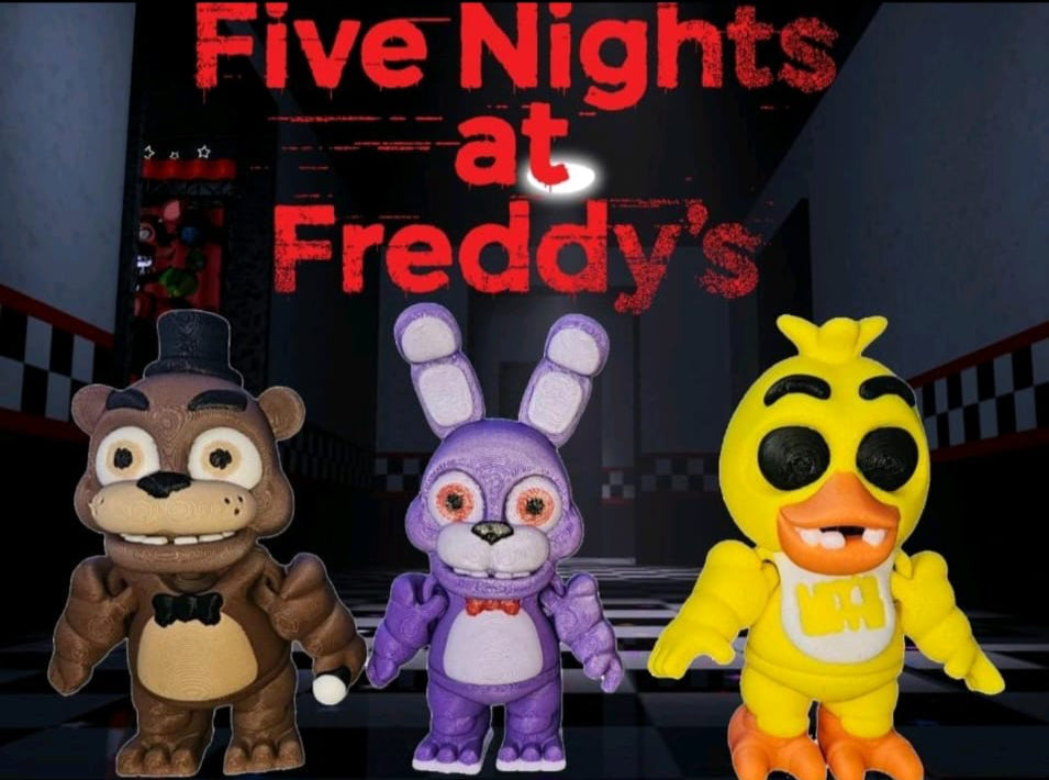 FNAF articulated Figures - Five Nights At Freddy's