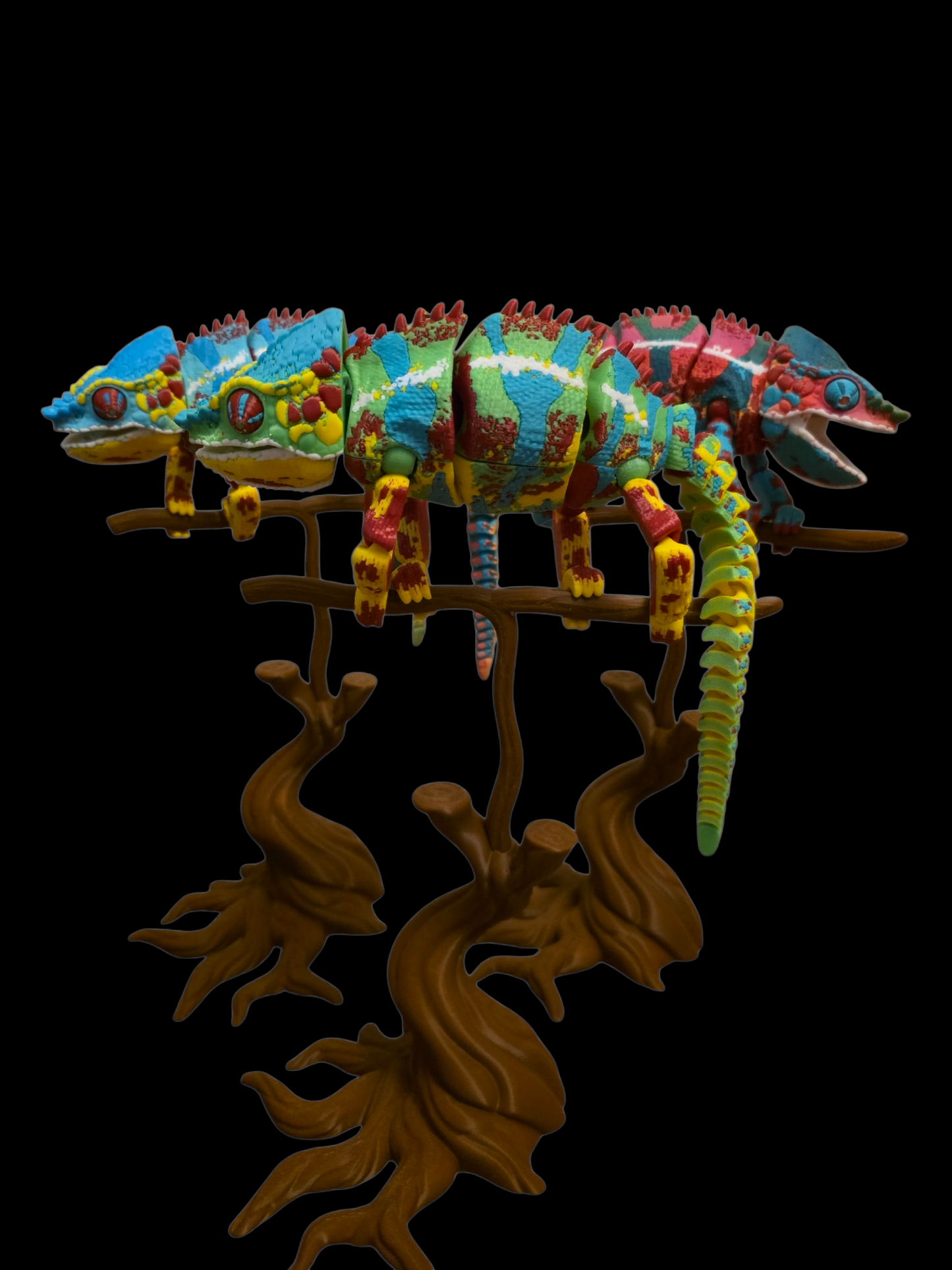 Realistic Panther Chameleon (only)
