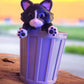 🔒 Lockable Critter Bin – Now Available! 🦝🦊🐱