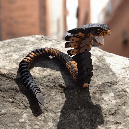 Realistic Cobra 3D printed