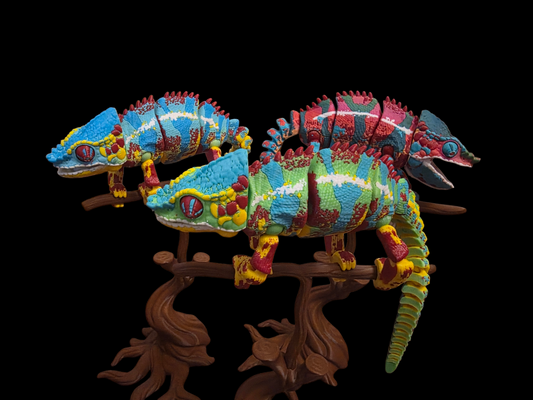 Realistic Panther Chameleon (only)